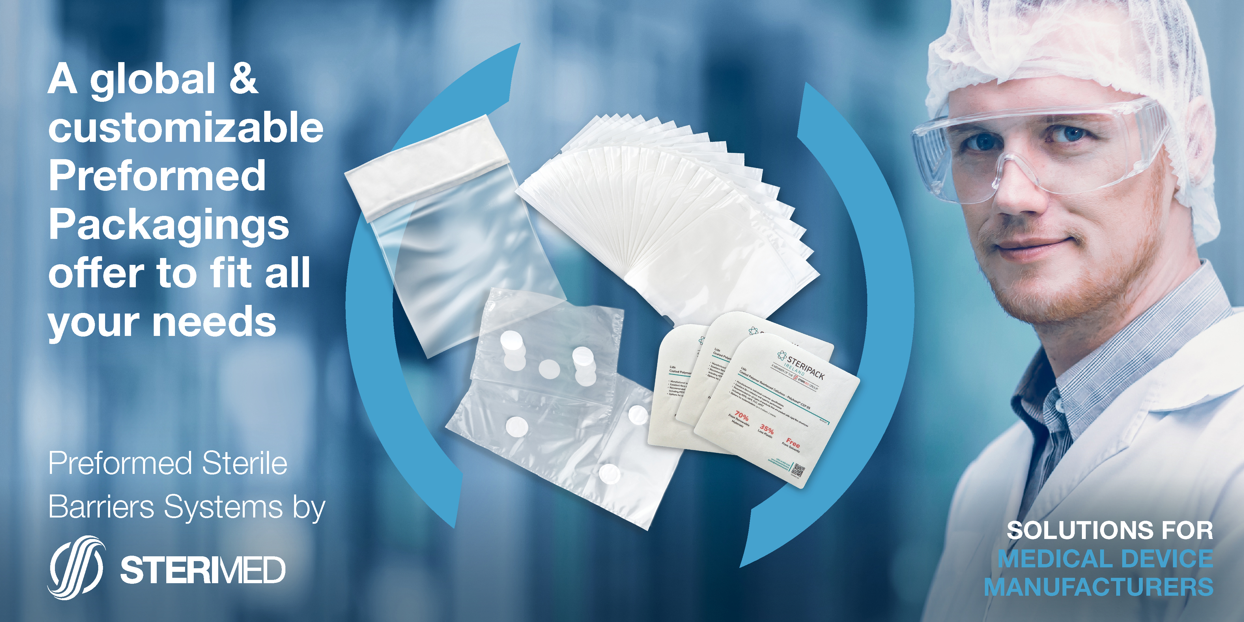 A global & customizable Preformed Packagings offer to fit all your needs